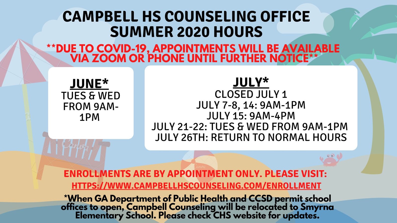 counseling hours